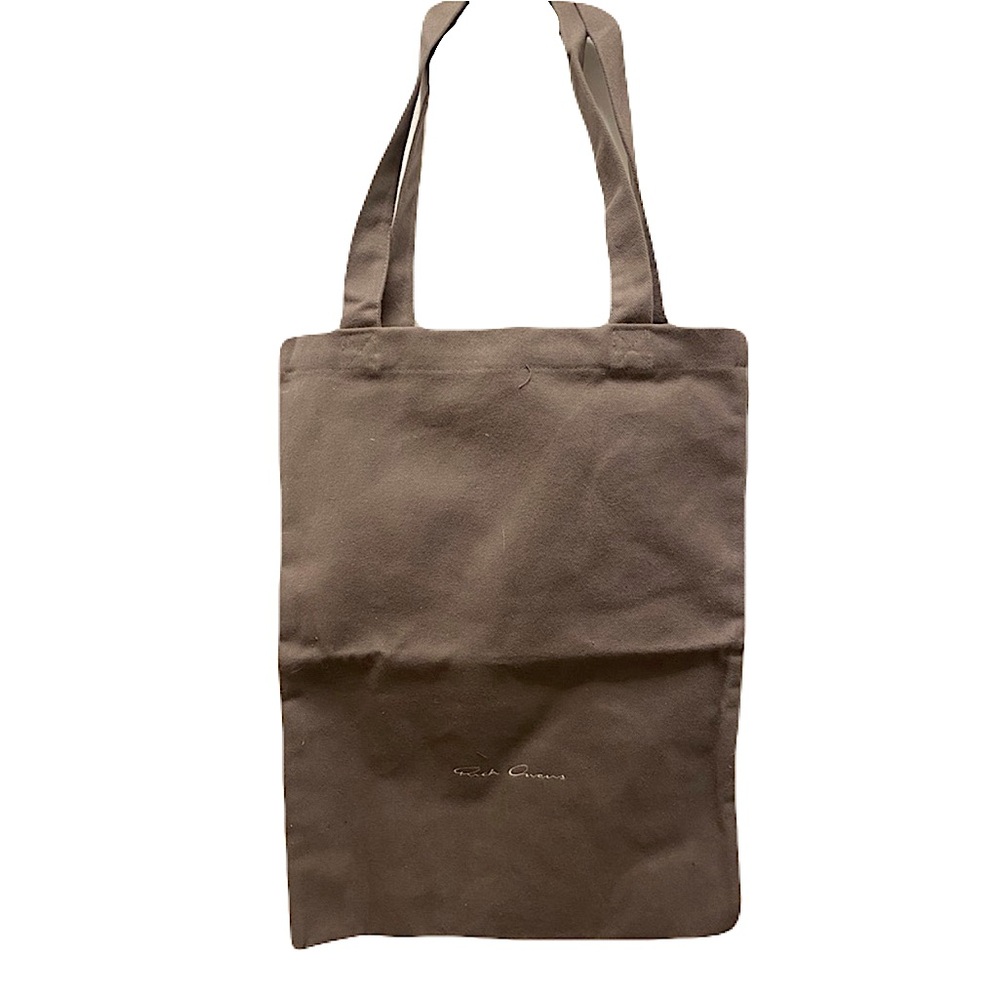 Rick Owens brown shopping bag